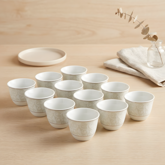 Coffee Cup Set 12 Pcs